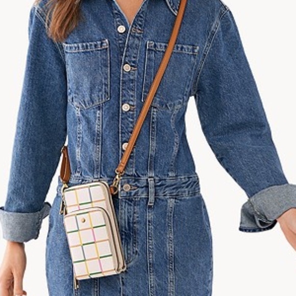 Fossil Phone Crossbody Bag   NWT - Picture 5 of 6